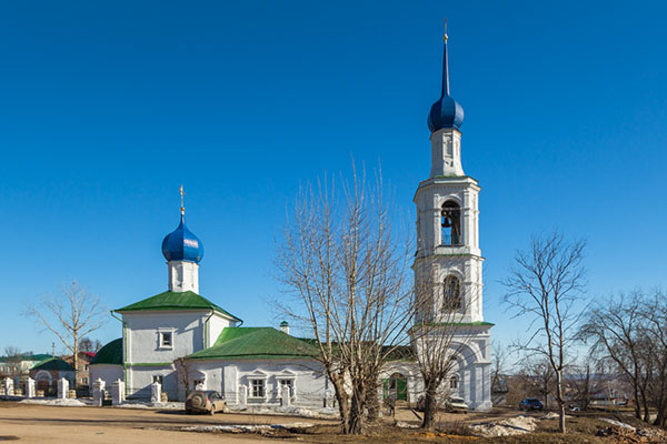 Рязанская область Касимов зимой. Мечеть и  минарет Касимов. Kasimov mosque