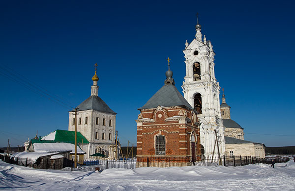 Рязанская область Гусевской погост зимой