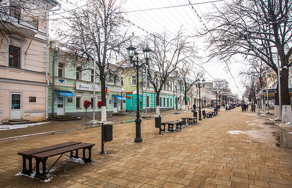 Рязанская область Рязань зимой. Ryazan city