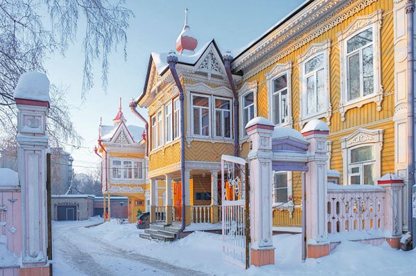 Томск деревянное зодчество дом