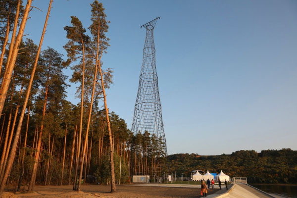 Шуховская башня на Оке фото после реконструкции Нижегородская область