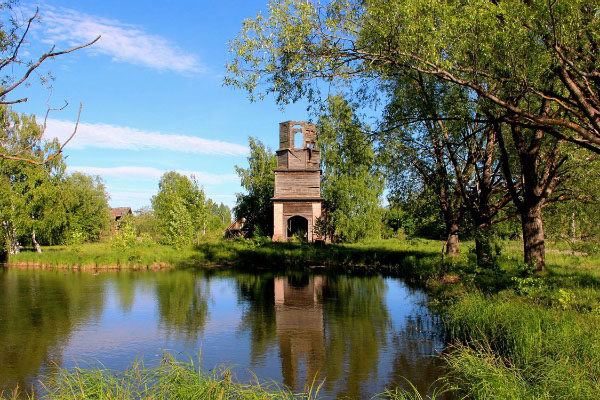 фото деревянная церковь Будилиха Воскресенский район Нижегородская область