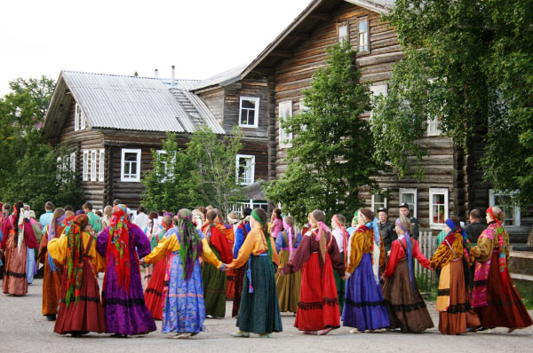 Село Ижма Республика Коми праздник Луд