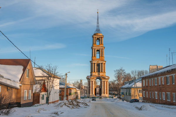 фото колокольня Венёв Тульская область - Venyov town photo
