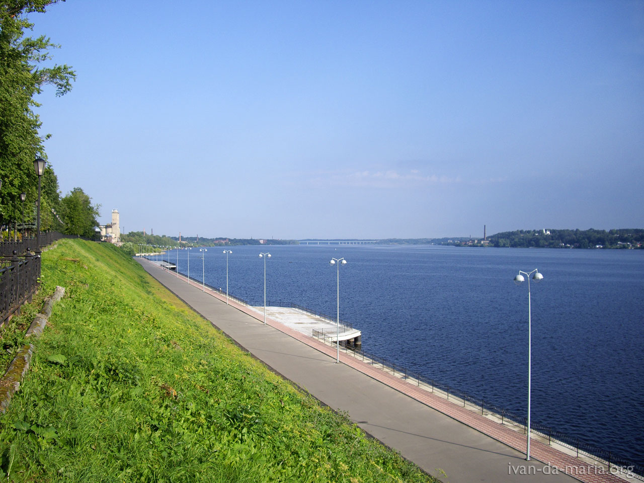 Река Волга Кинешма